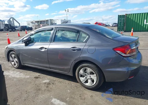 2014 Honda Civic Lx из США, поврежденный, VIN 2HGFB2F52EH522992